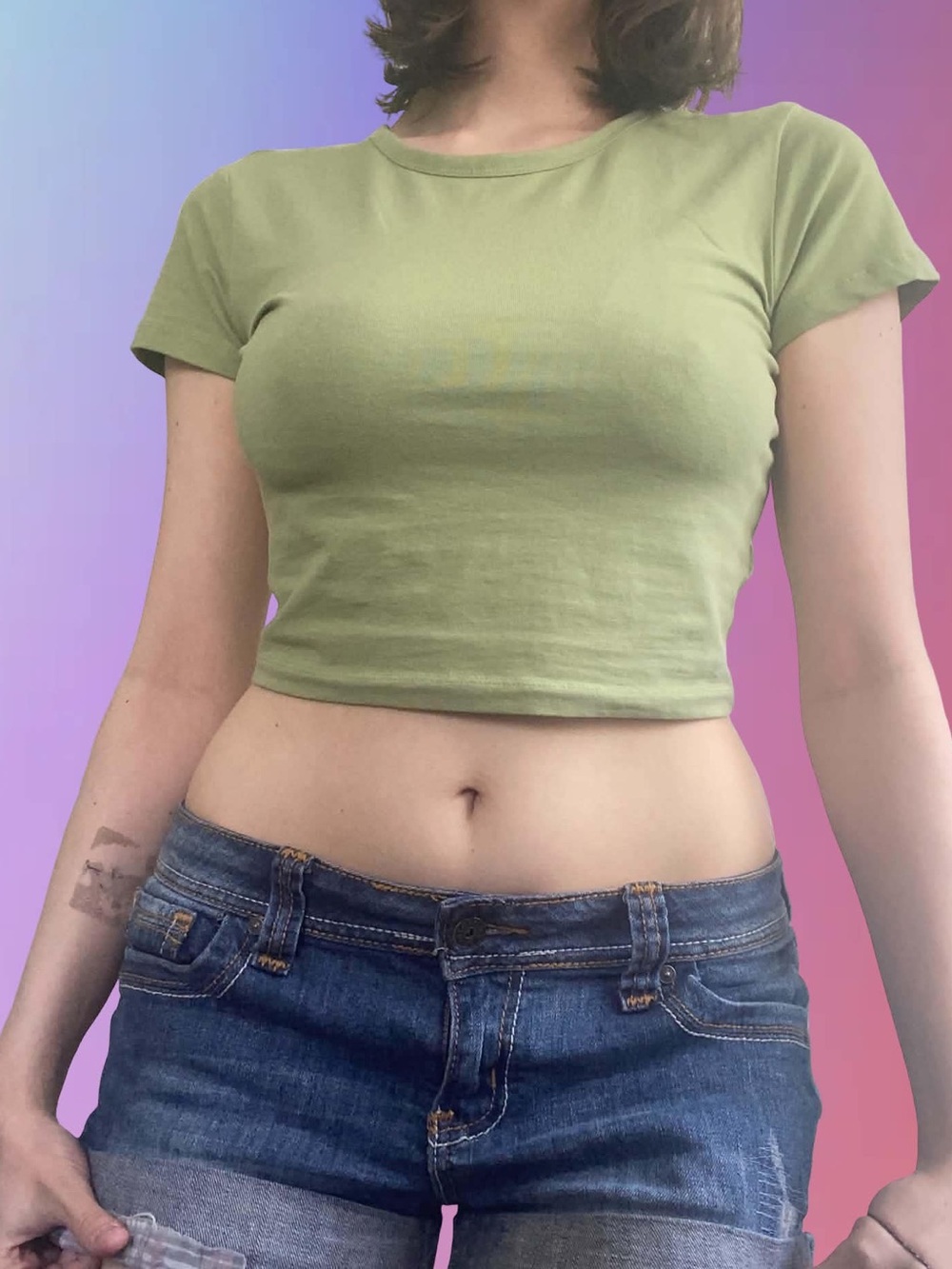 Ardenes basic cropped tee